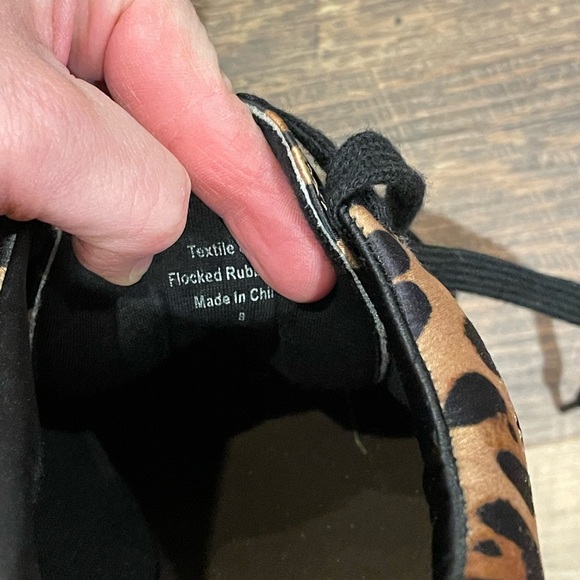 Rampage Animal‎ Print Sneakers Womens size 8 with Black Laces - Picture 8 of 8